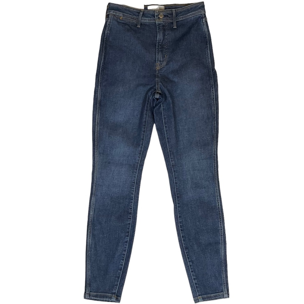NWT Everlane The Way-High® Clean Front Skinny Jean Vintage Blue Women's … - Picture 2 of 16